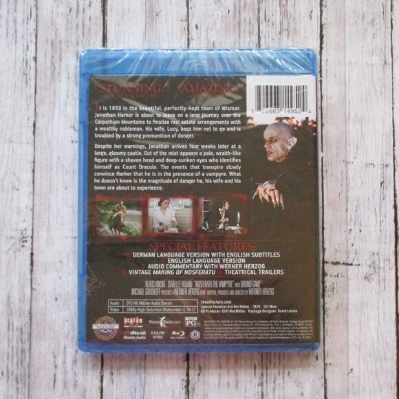 Nosferatu The Vampyre Blu-Ray Movie - Picture 2 of 2